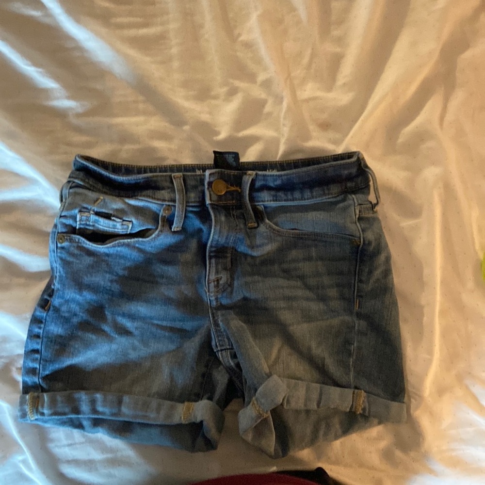 High rise shorts